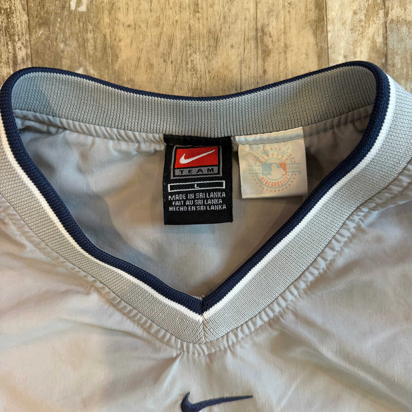 (S) Vintage 1990s Nike Minnesota Twins Center Swoosh Pullover Windbreaker