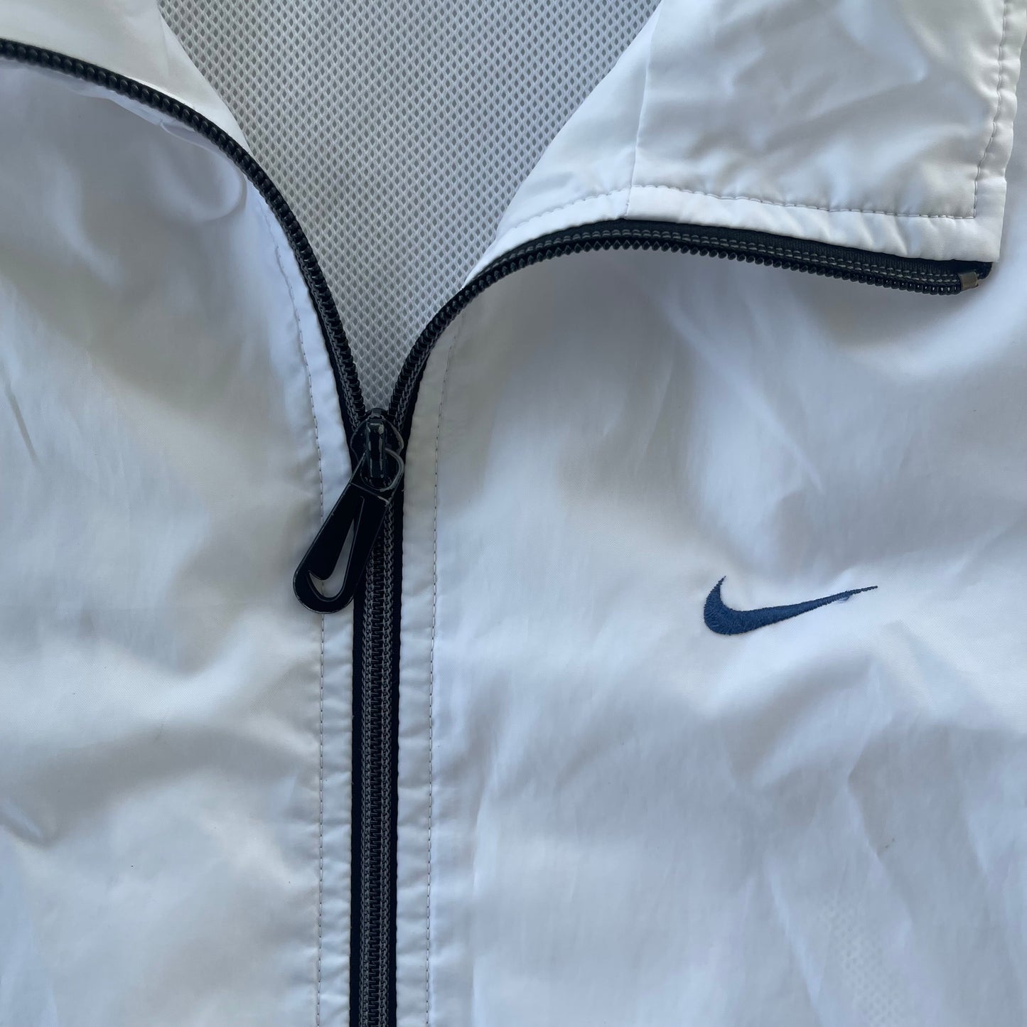 (L/XL) 00s Nike White Windbreaker