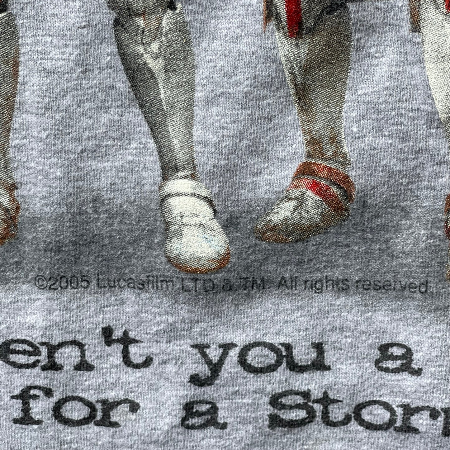 (XL) '05 The Star Wars Empire x M&Ms Stormtrooper Graphic Tee