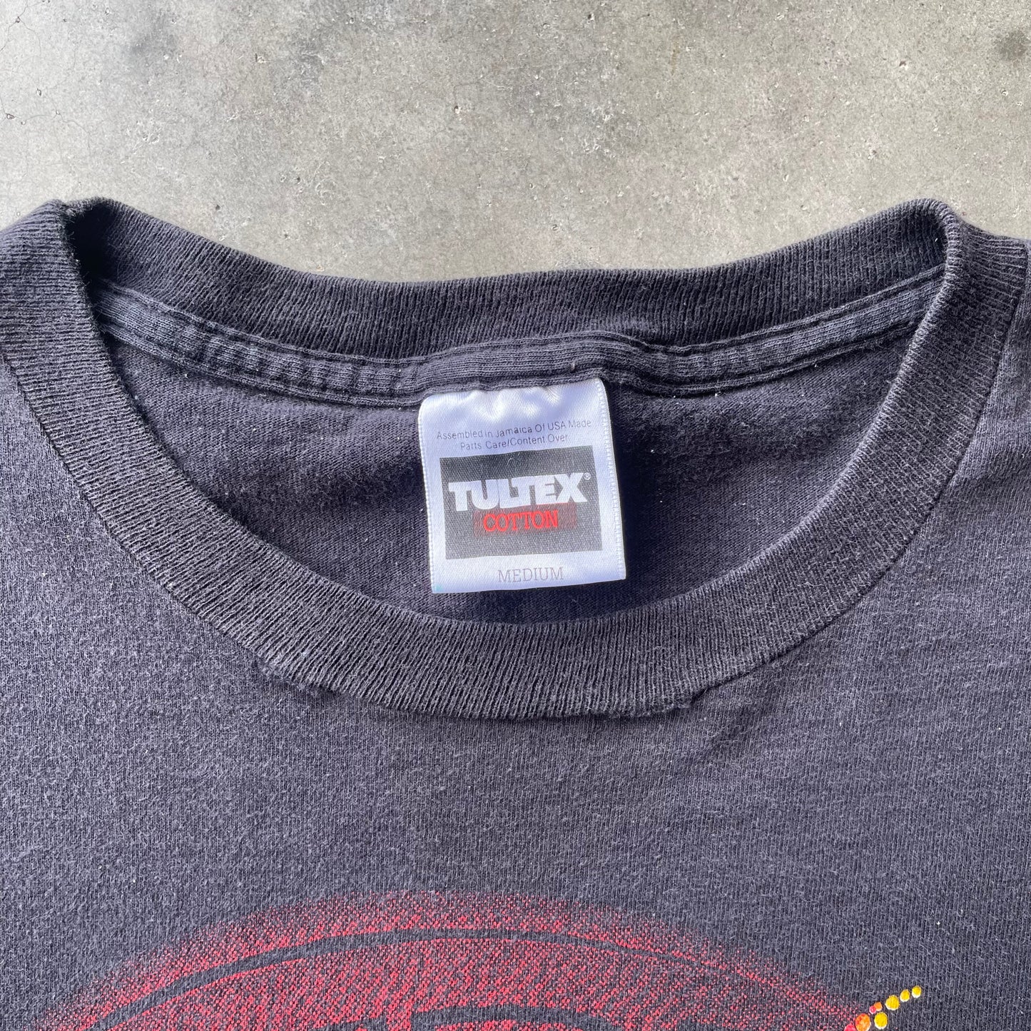 (M) ‘93 Miami Heat NBA Puff Print Rare Graphic Tee