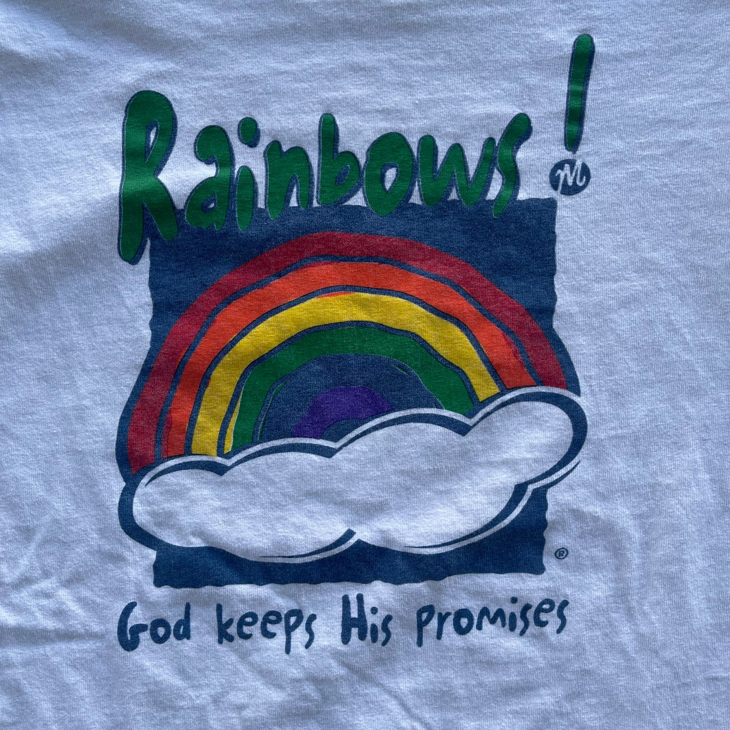 (M) 00s Rainbow "God Keeps His Promises!" Tee