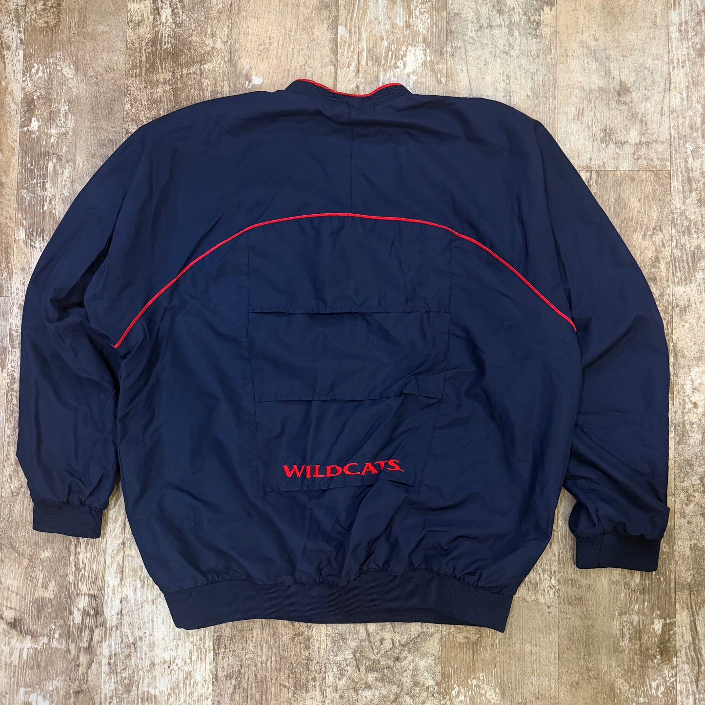 (M) Vintage 2000s Nike Arizona Wildcats Center Swoosh Pullover Windbreaker