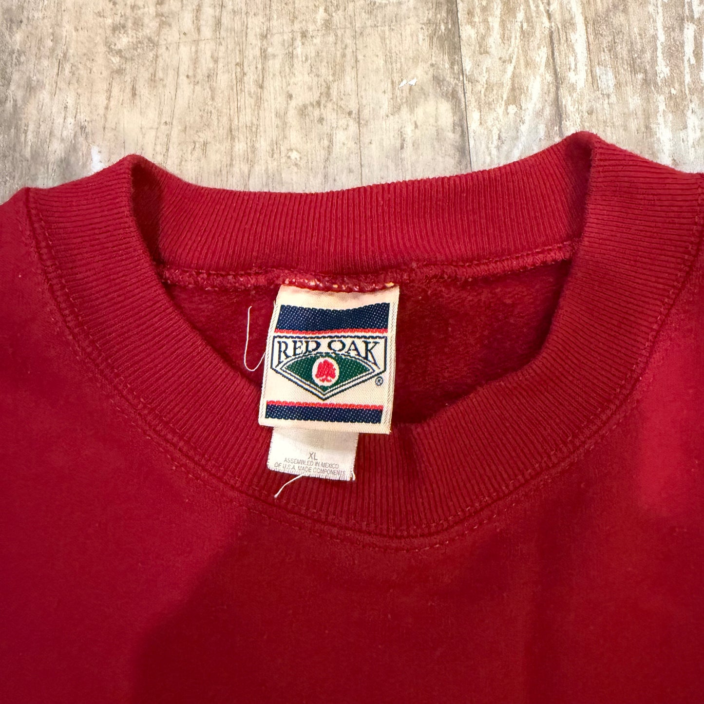 (L/XL) Vintage Alabama Roll Tide Red Crewneck