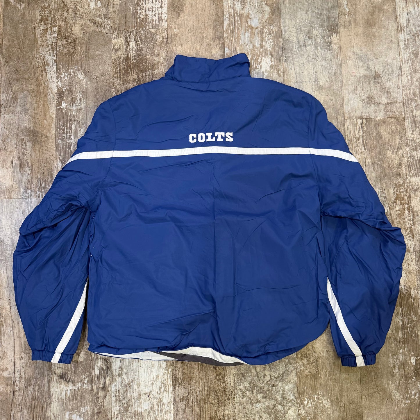 (M) Vintage Indianapolis Colts Blue NFL Jacket