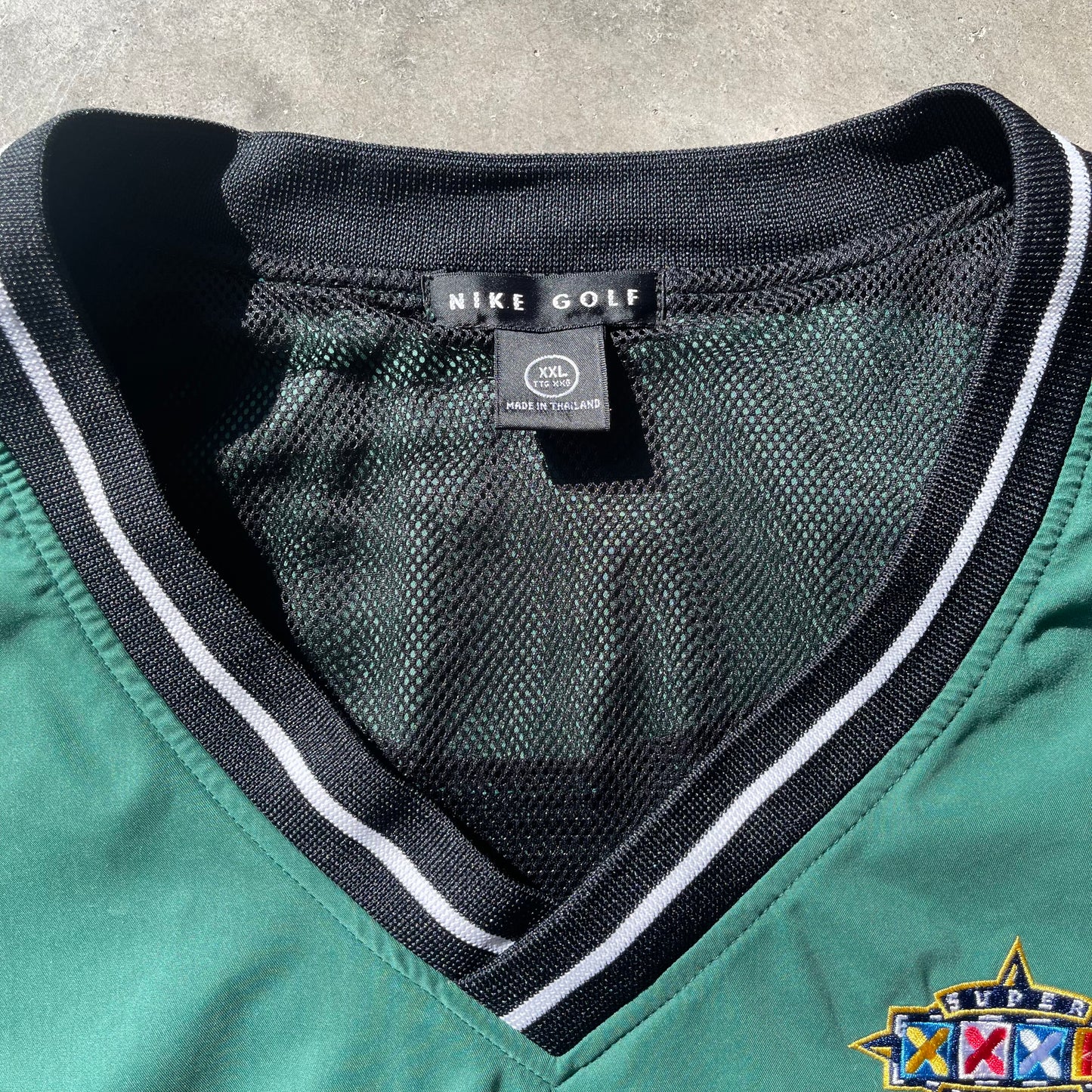 (2XL) '98 Super Bowl Nike Golf Pullover Windbreaker