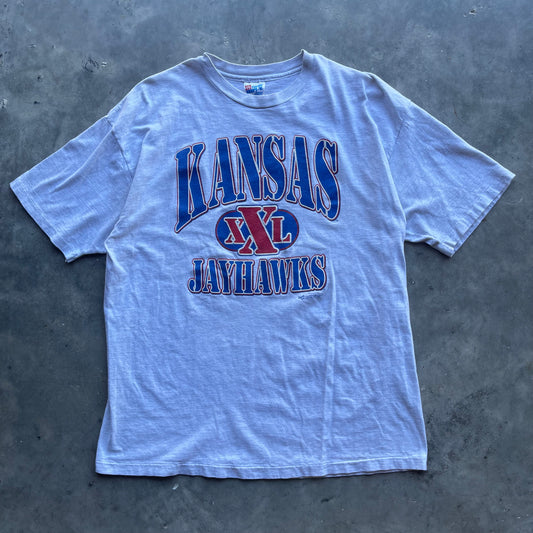 (L) '93 University of Kansas Jayhawks Tee
