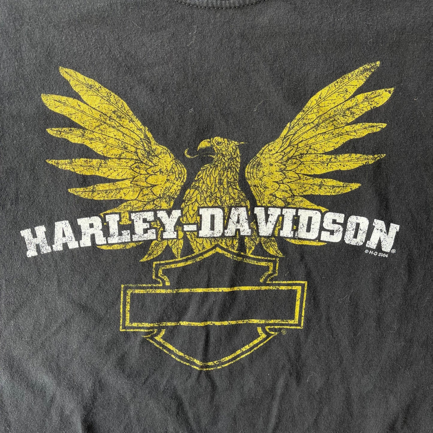 (L) '04 Harley Davidson Montana Motorcycles Tee
