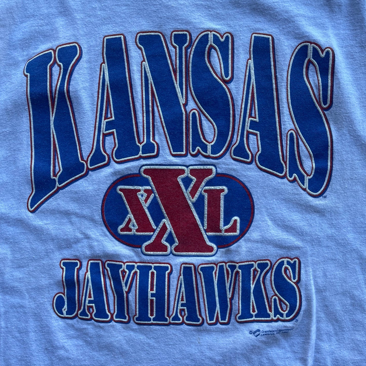 (L) '93 University of Kansas Jayhawks Tee