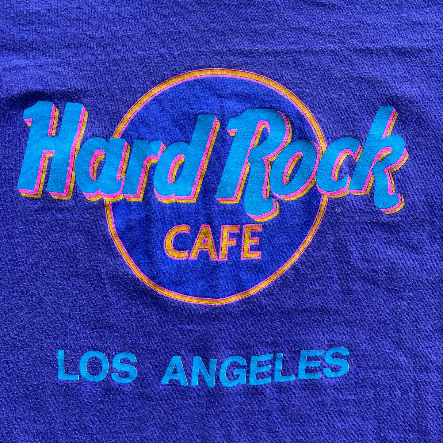 (L) 90s Hard Rock Cafe "Los Angeles" Tee
