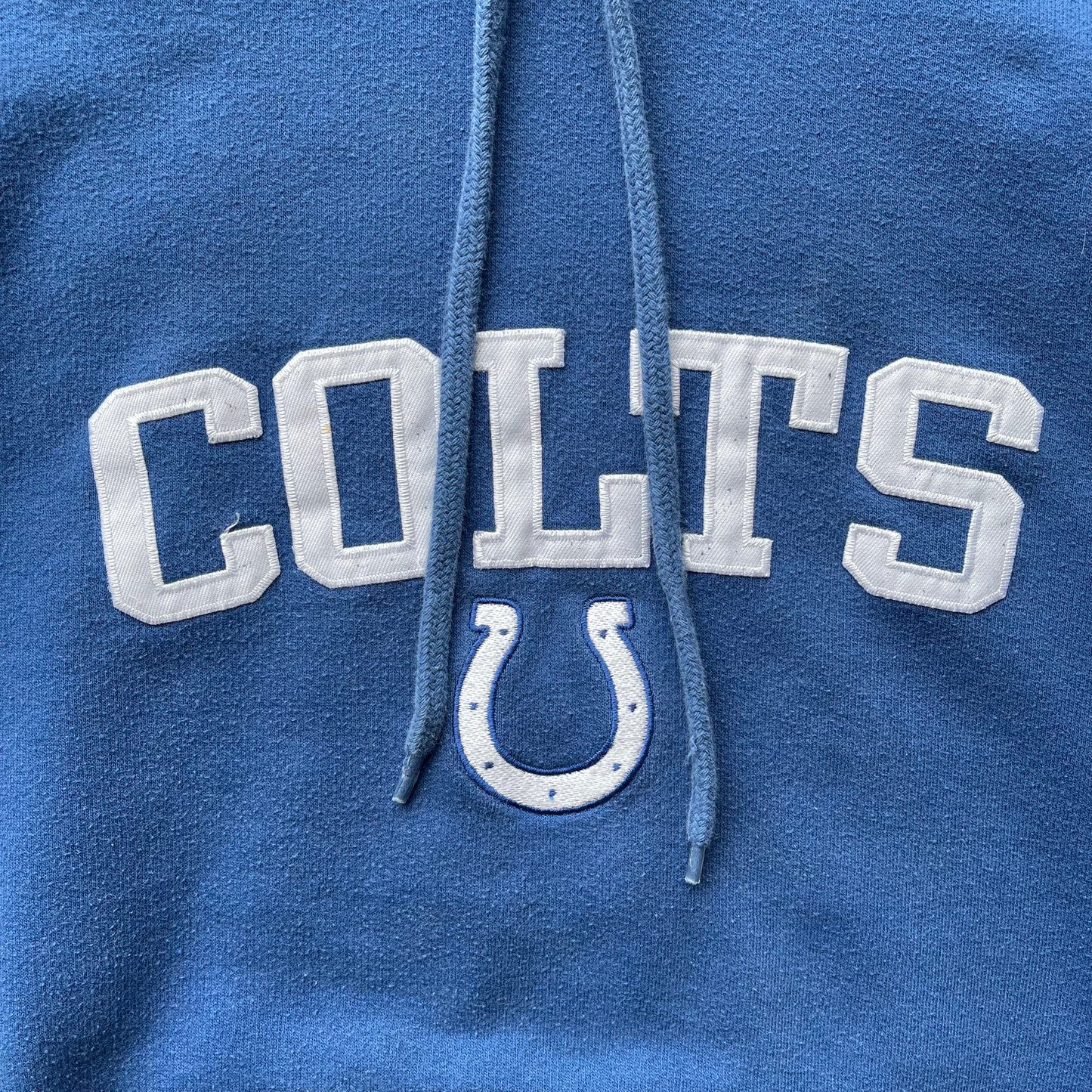(M) 00s Indianapolis Colts NFL Embroidered Hoodie