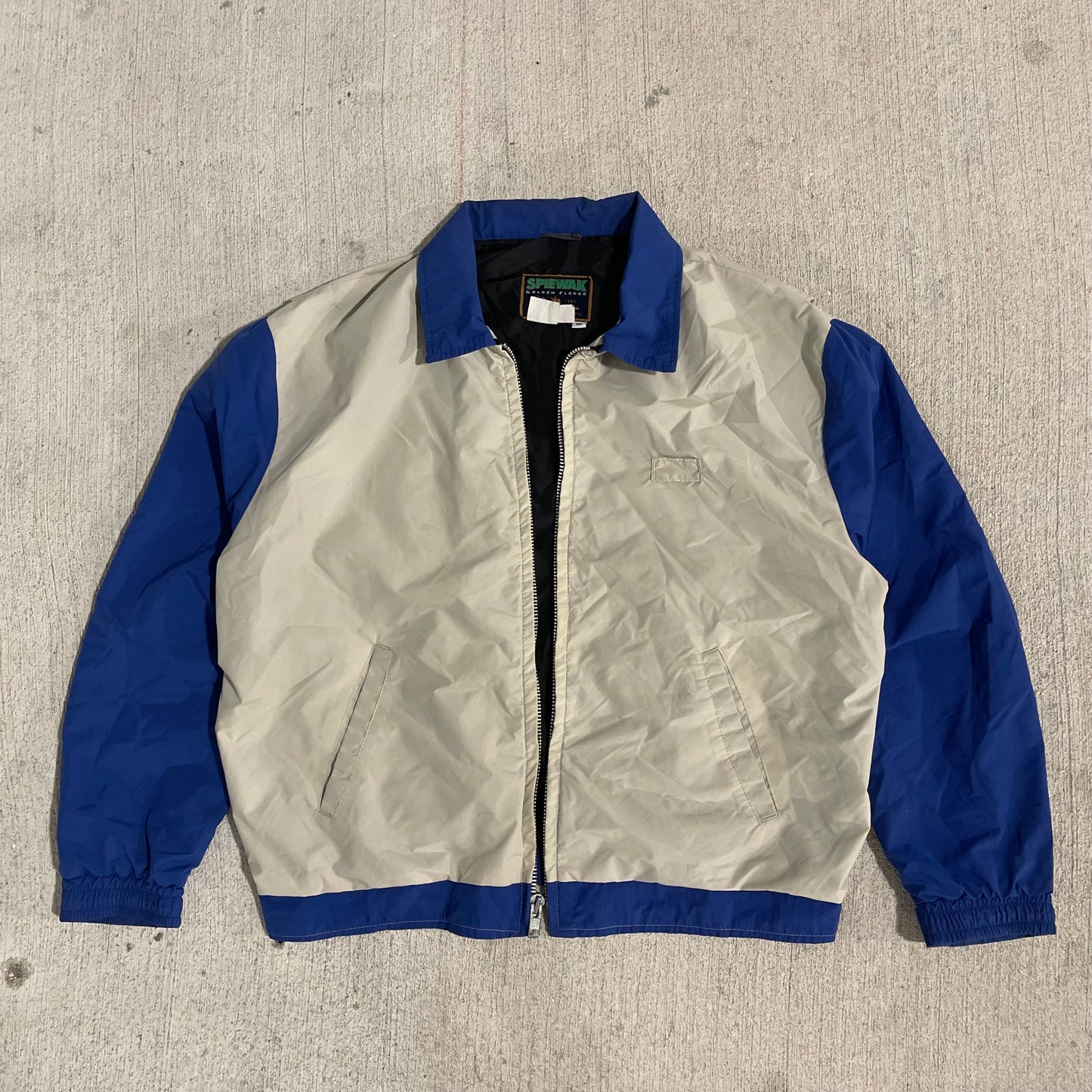 (L/XL) 90s Cropped Fit Windbreaker