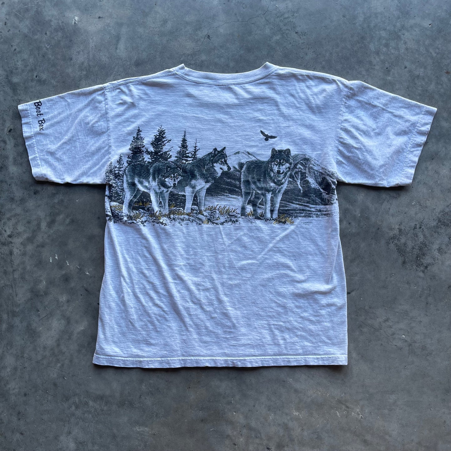 (L) 90s Nature Wolves AOP Tee