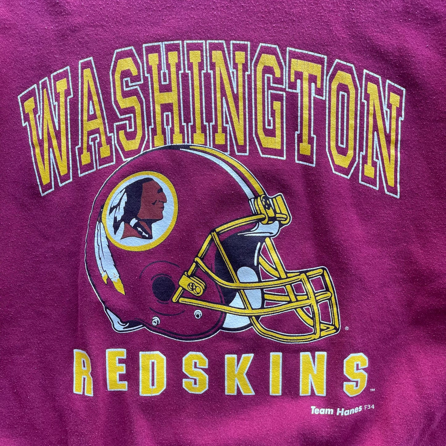 (XL) Vintage Washington Redskins Crewneck