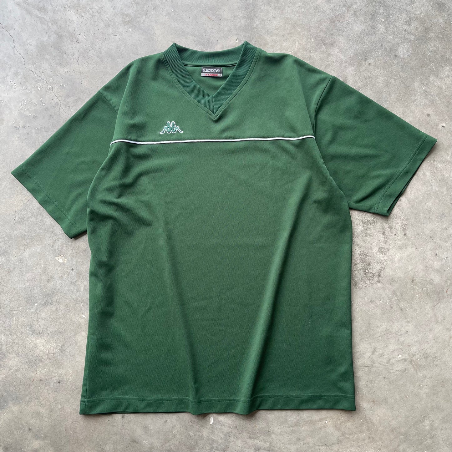 (L) Vintage Kappa Embroidered Logo Tee