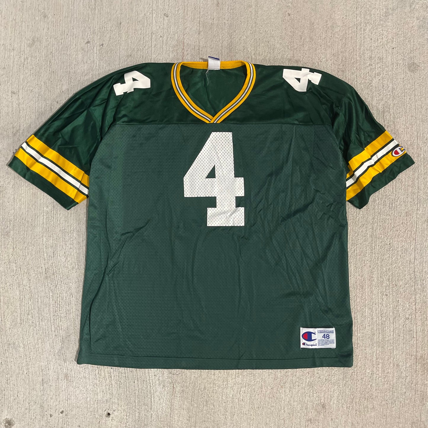 (XL) 90s Green Bay Packers 'Brett Favre' Football Jersey