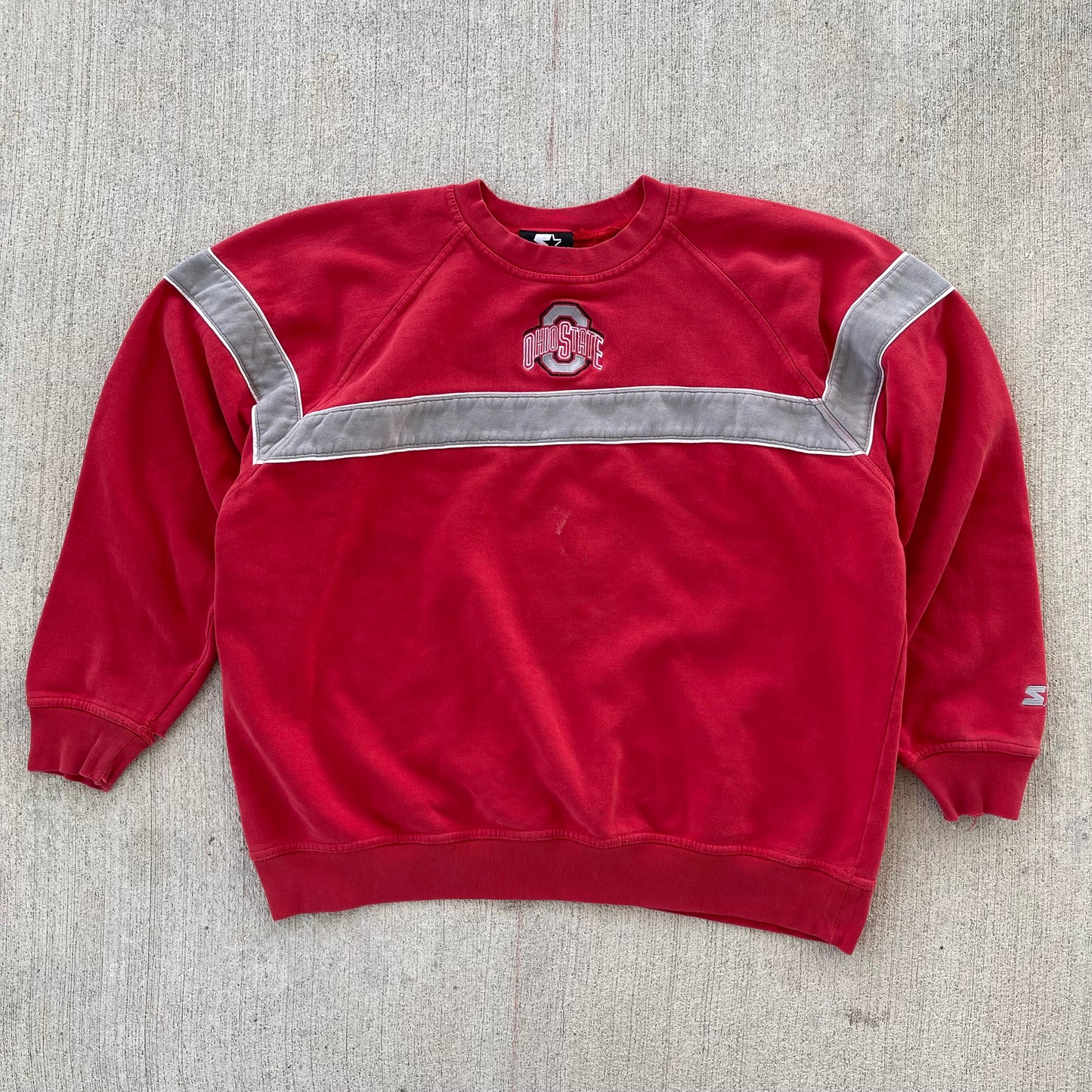 (M/L) 00s Ohio State Cropped Fit Crewneck