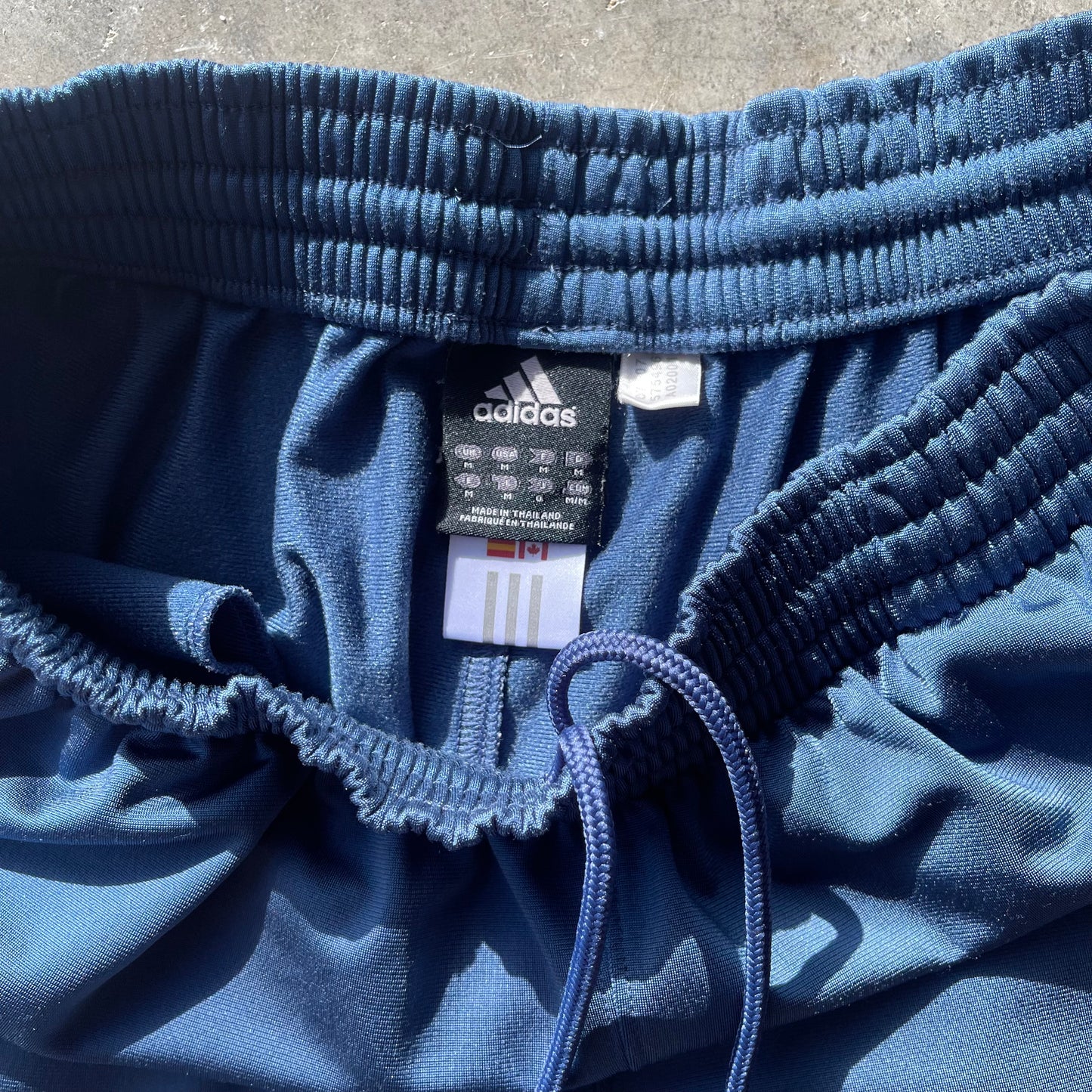 (M) Vintage Adidas Blue Track Pants