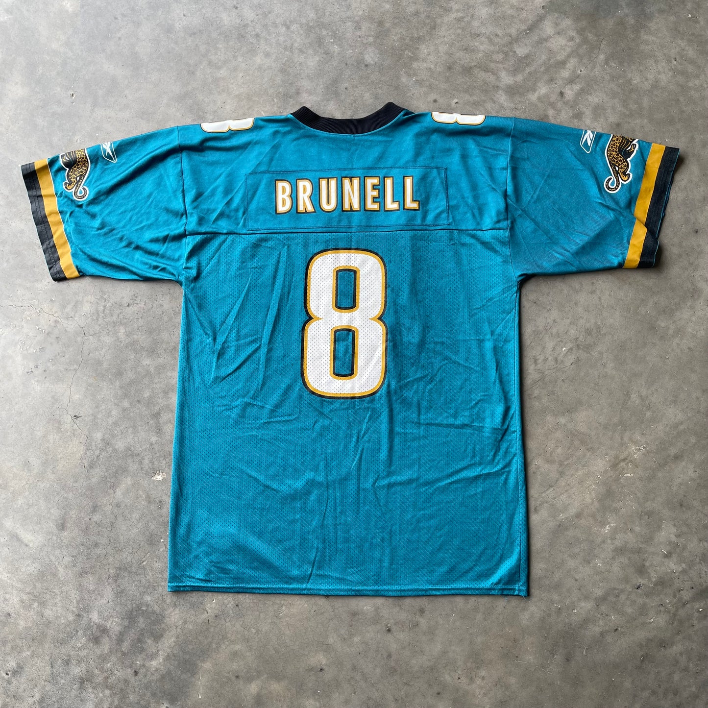 (L) 00s Jacksonville Jaguars Mark Brunell Football Jersey