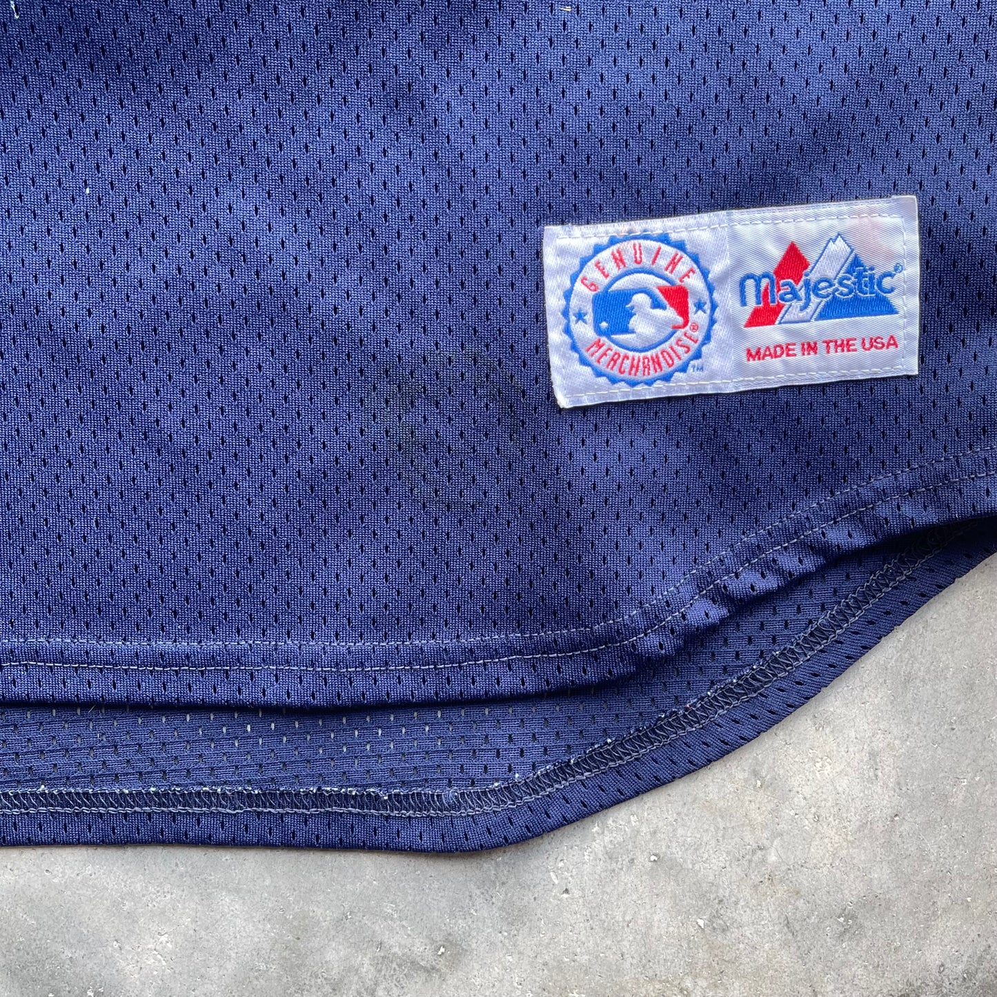 (L) 90s New York Yankees 'Tino Martinez' Mesh Jersey