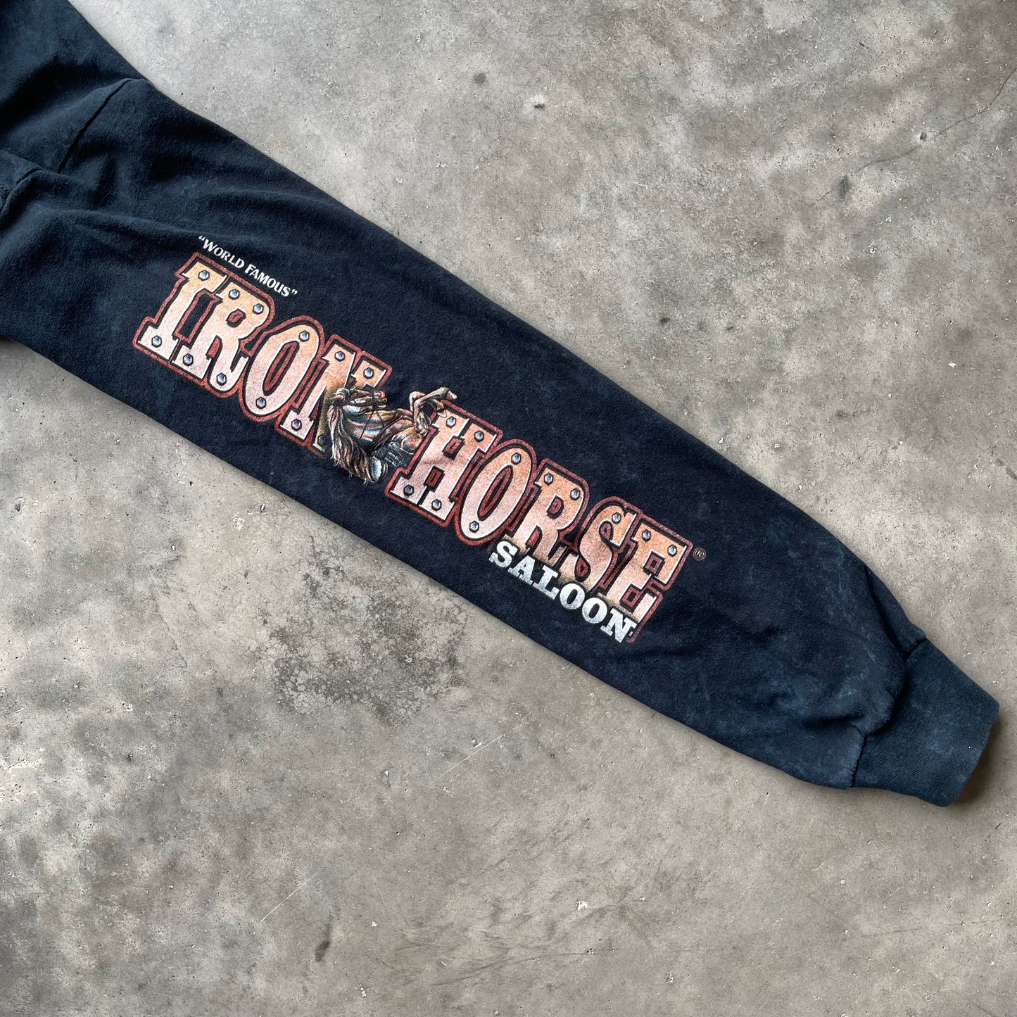 (L) '08 Iron Horse Saloon Bike Week Long Sleeve Pocket Tee