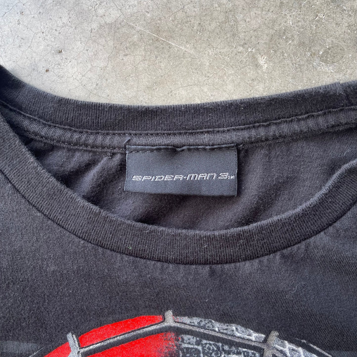 (M) '07 Spider-Man 3 Movie Promo Graphic Tee