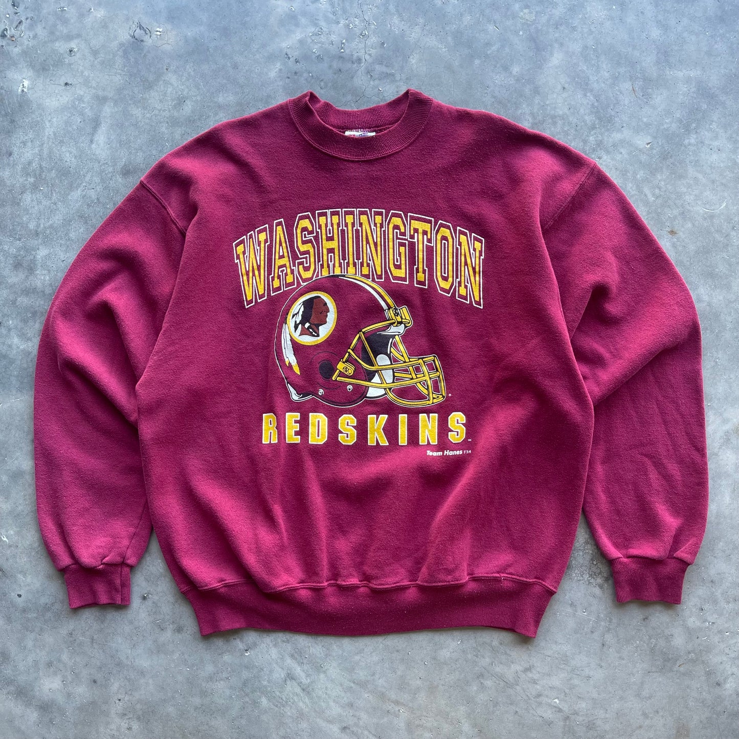 (XL) Vintage Washington Redskins Crewneck