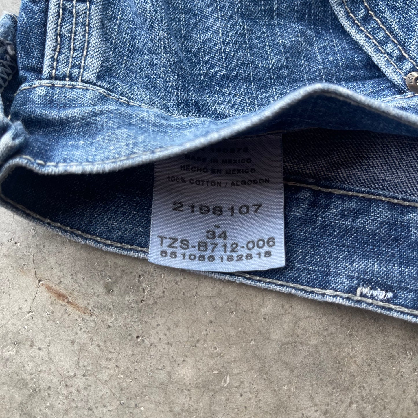 (34W) Lee Carpenter Denim Jorts