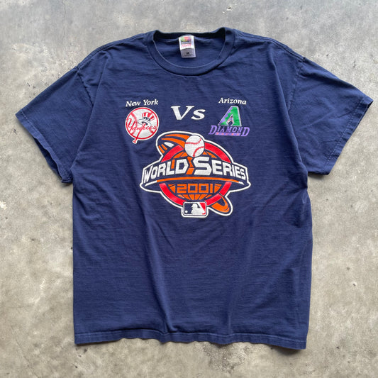 (L) 2001 MLB World Series "Yankees vs Diamondbacks" Tee