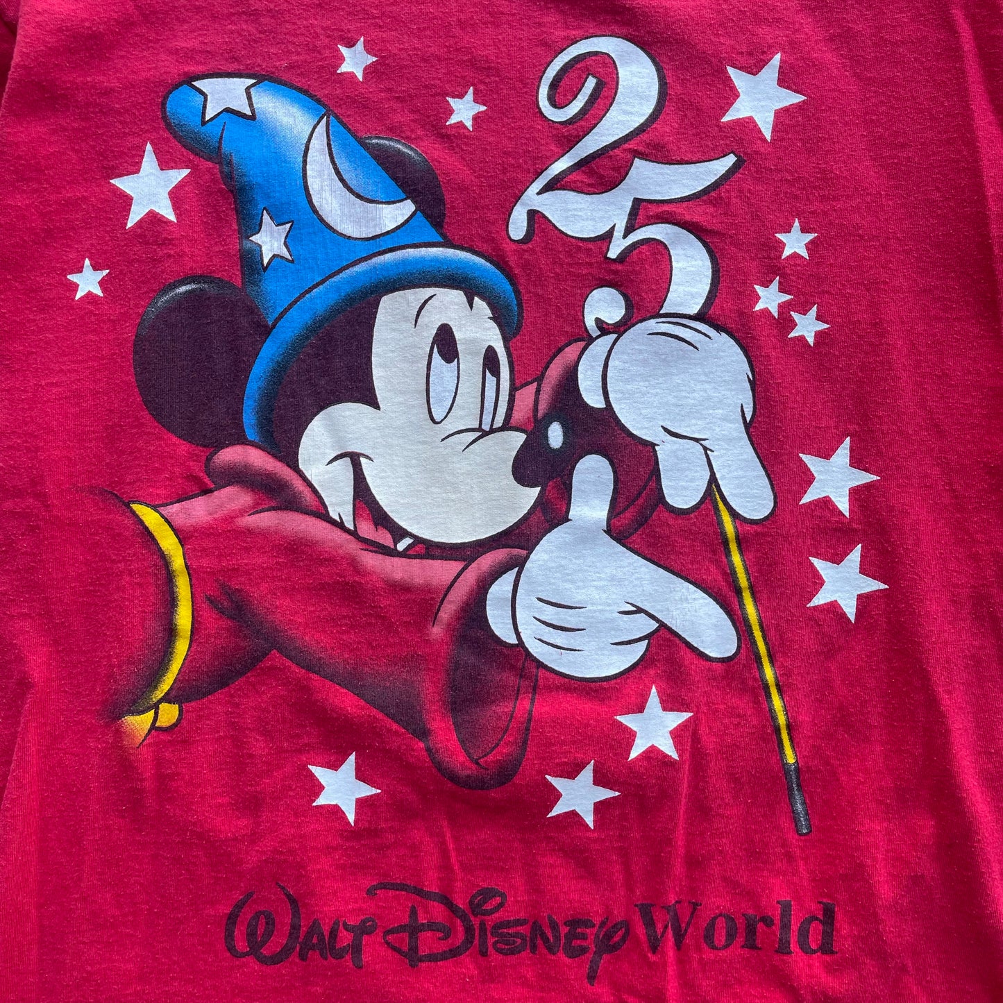(L) Vintage Disney Mickey Mouse Magic Wrap Around Tee