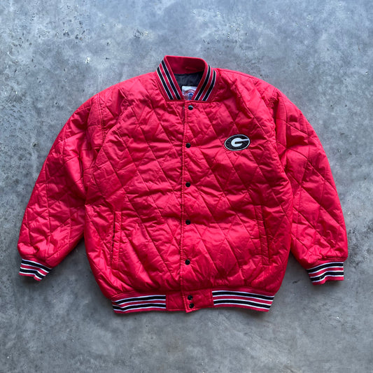 (XL) Vintage University of Georgia Bulldogs Jacket