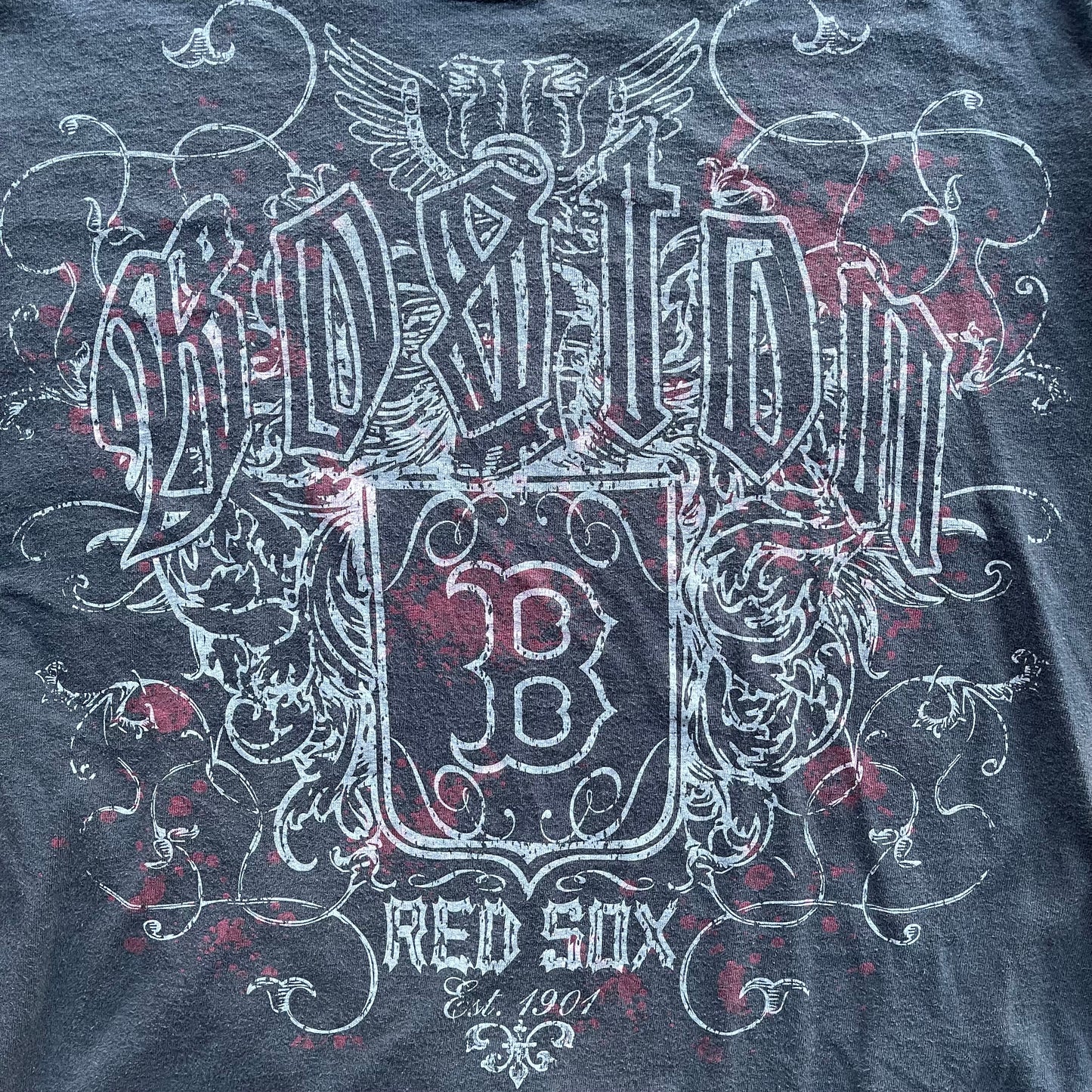 (XL) 00s Boston Red Sox Y2K Grunge Style Tee