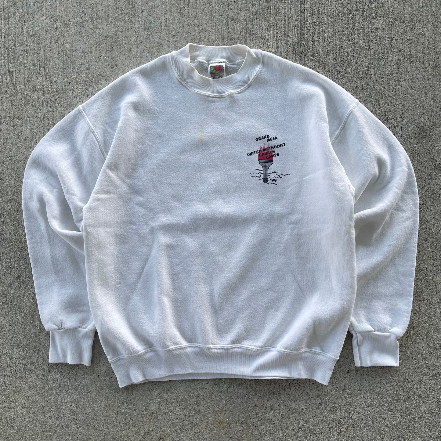 (M) 90s Jesus Camp Crewneck