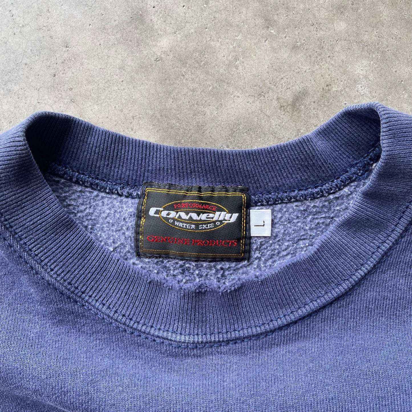 (M) 90s Connelly Skis Heavyweight Paint Splattered Crewneck