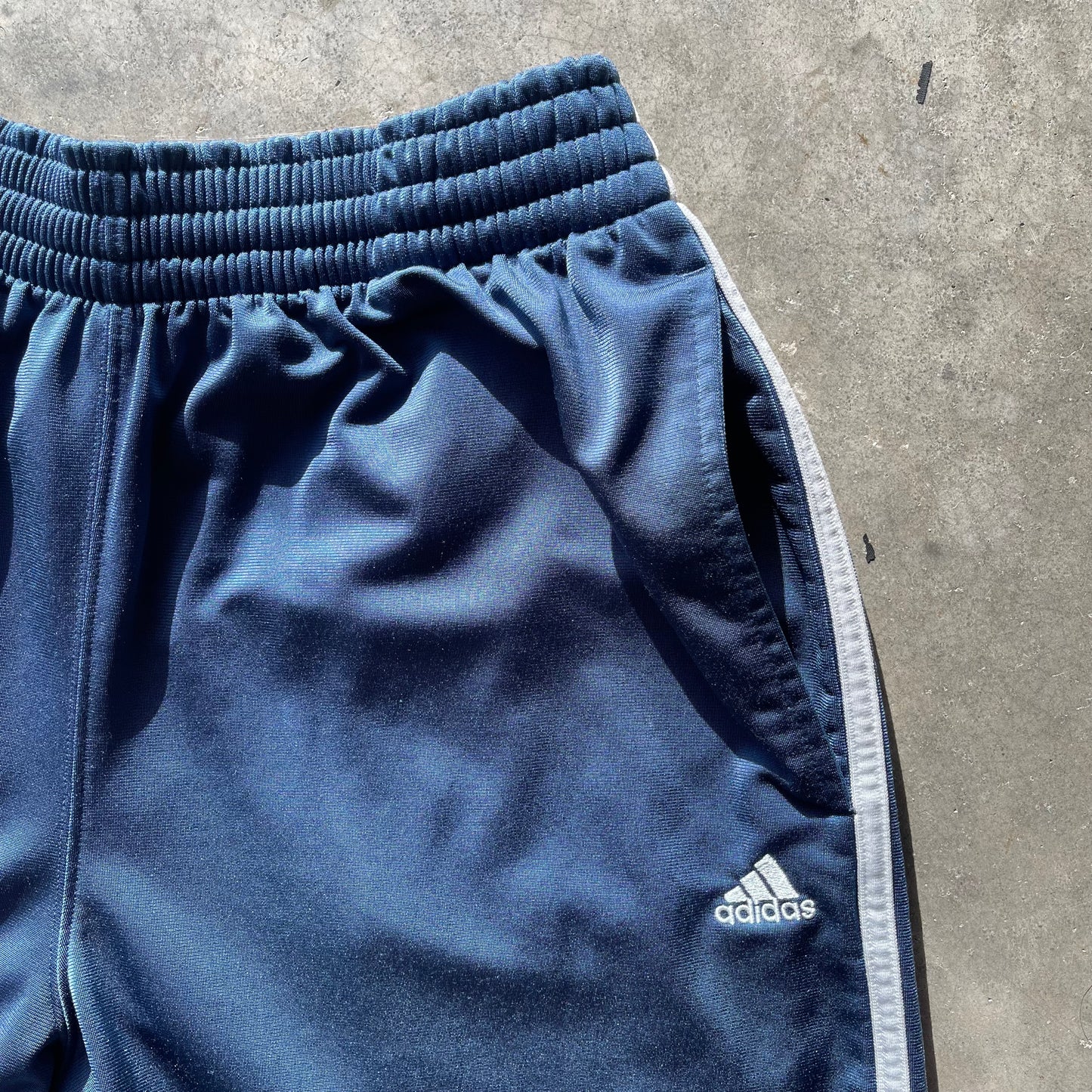 (M) Vintage Adidas Blue Track Pants