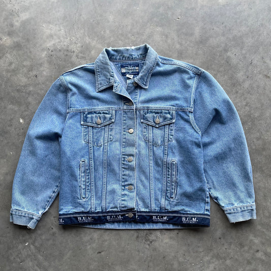 (L) Vintage B.U.M. Equipment Denim Jacket