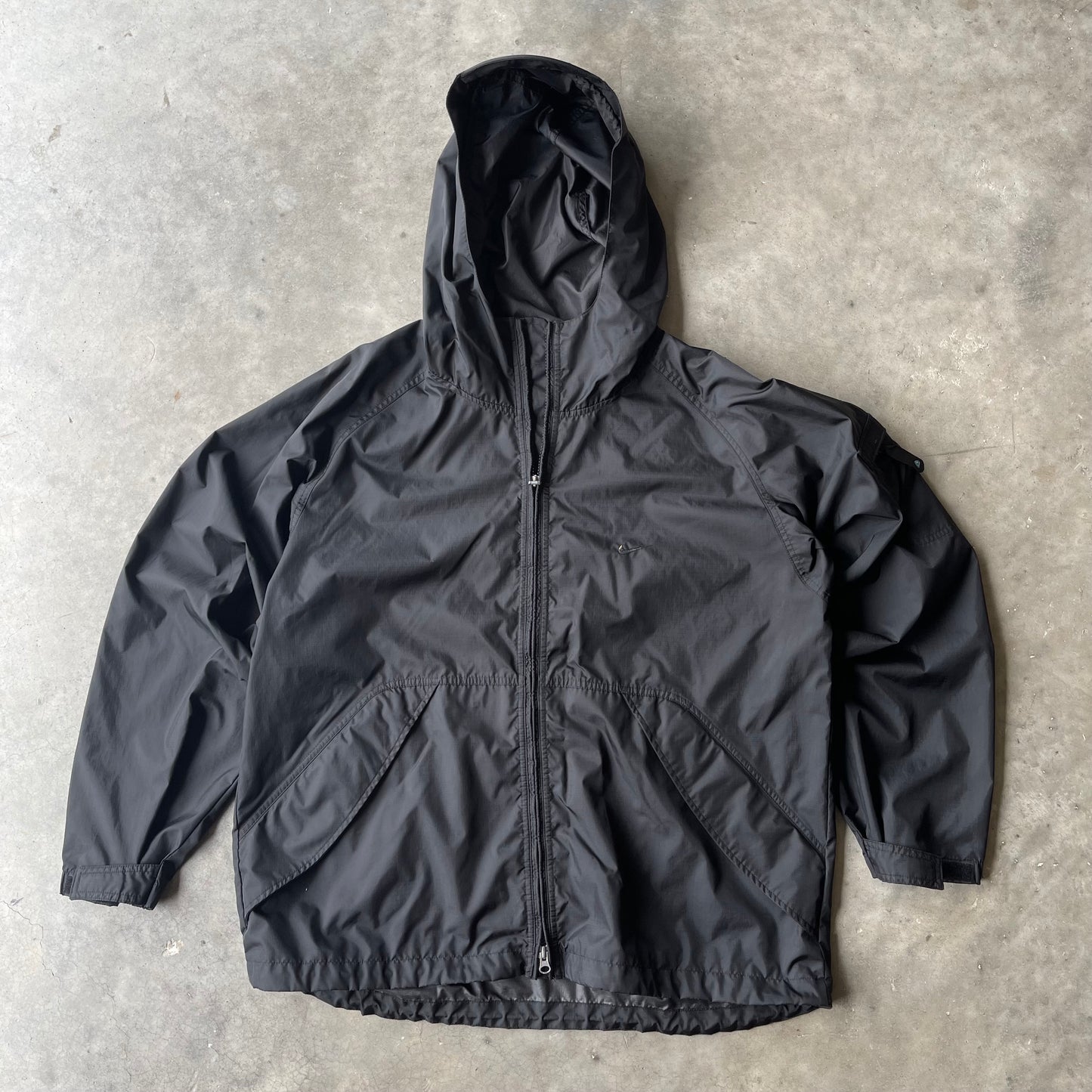 (L/XL) 00s Nike ACG Black Windbreaker Jacket