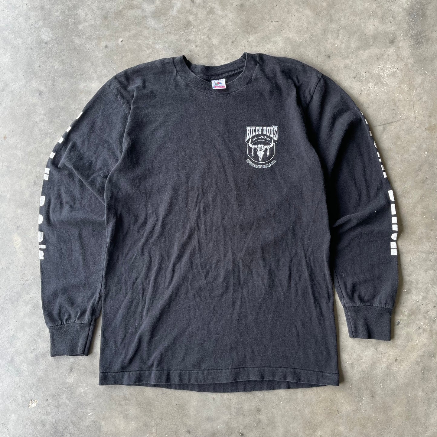 (M) '95 Billy Bob's Bike Week Long Sleeve Tee