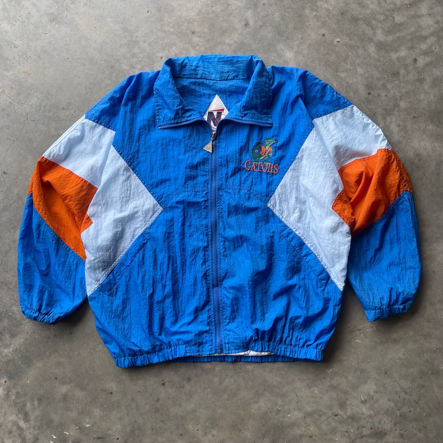 (L) 90s University of Florida Gators Windbreaker Jacket