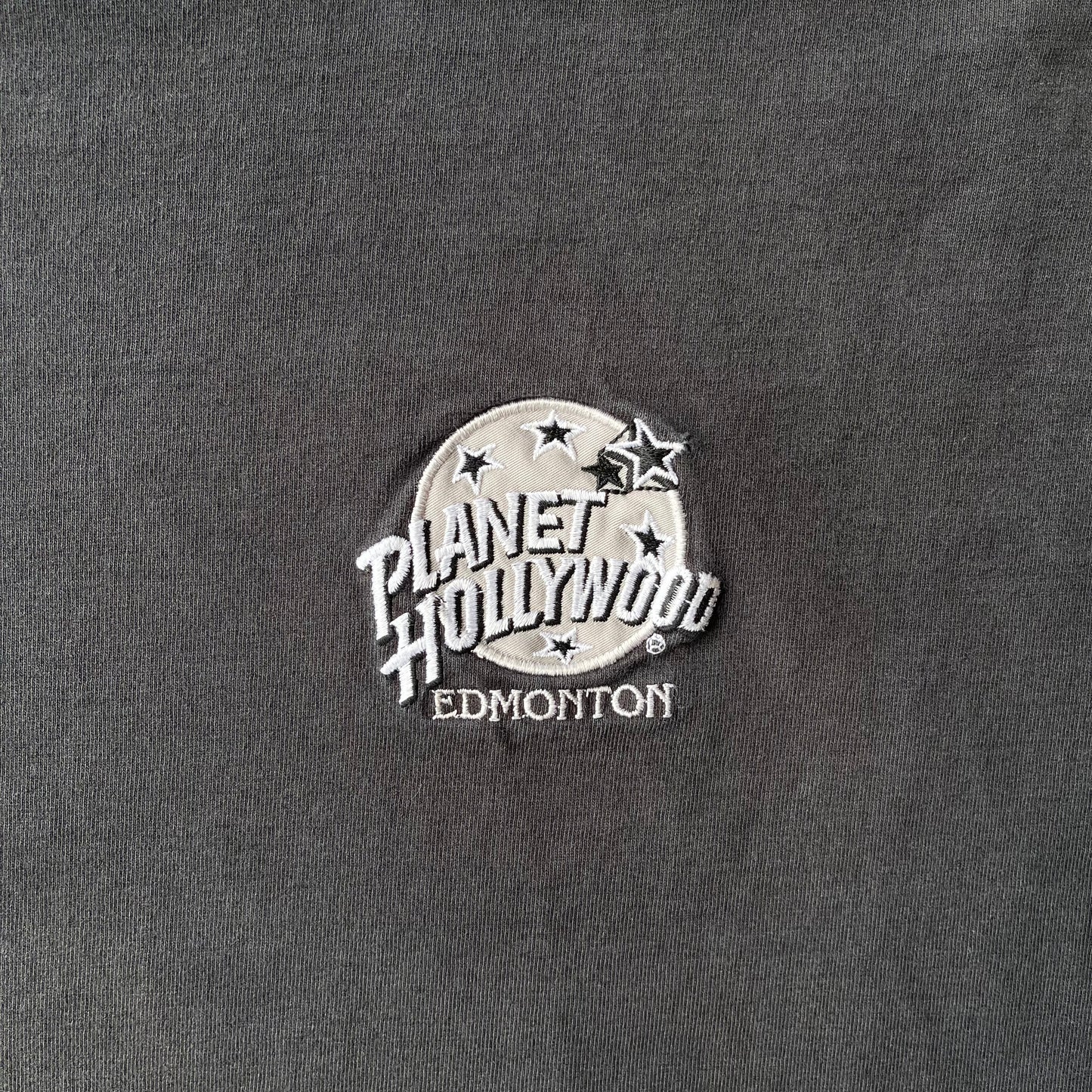 (XL) 90s Planet Hollywood "Edmonton" Embroidered Tee