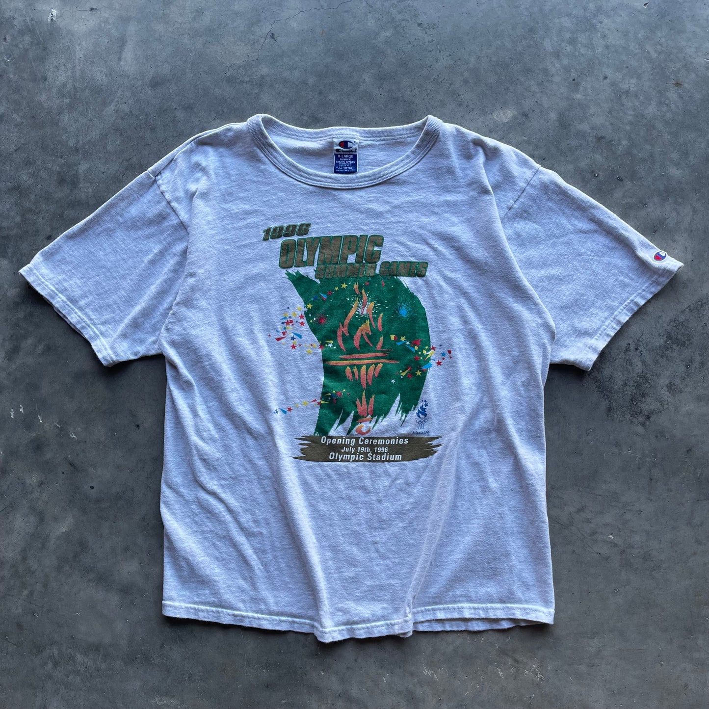 (L/XL) '96 Atlanta Summer Olympics Opening Ceremony Tee