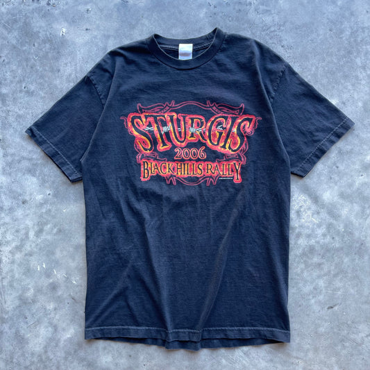 (M) '06 Sturgis Black Hills Rally Animal Skull Tee
