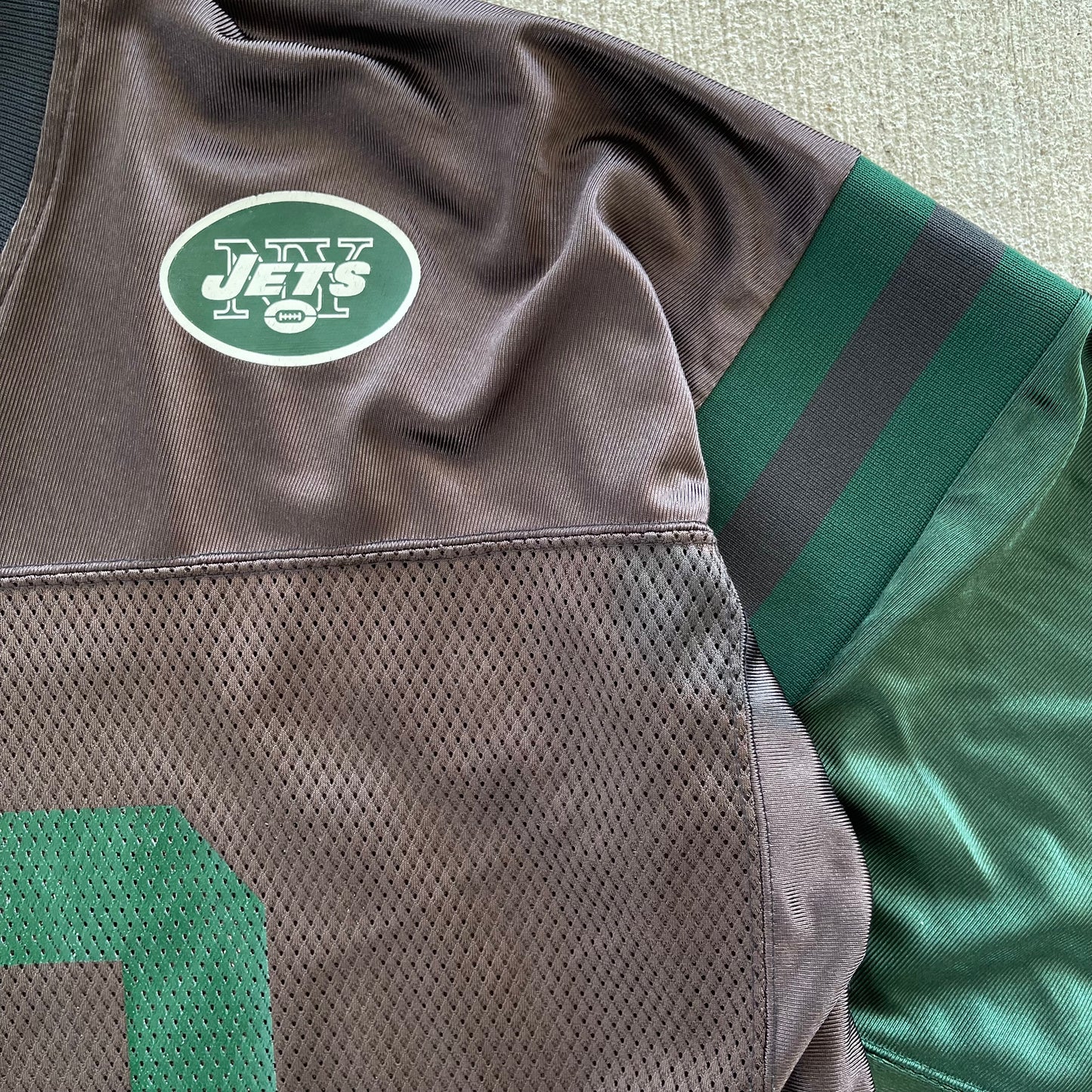 (2XL) 00s New York Jets 'Santana Moss' Football Jersey