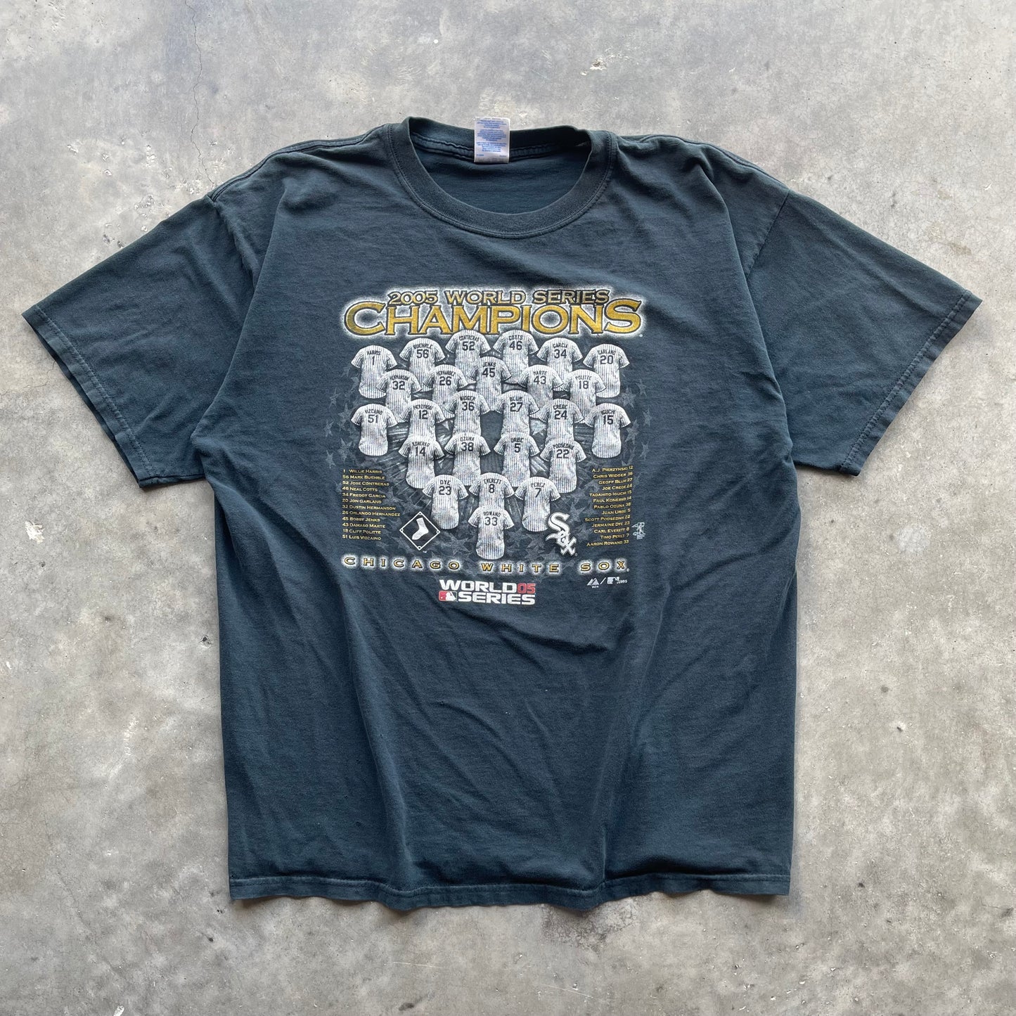 (L) '05 Chicago White Sox World Series Champions Players Tee