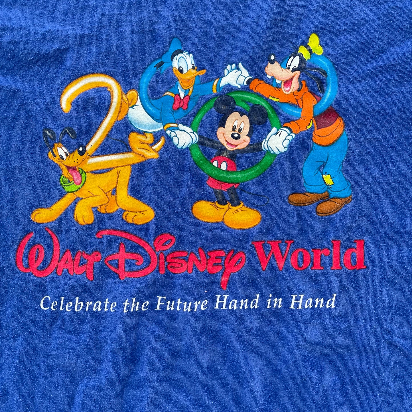 (2XL) 2000 Disney Character Tee