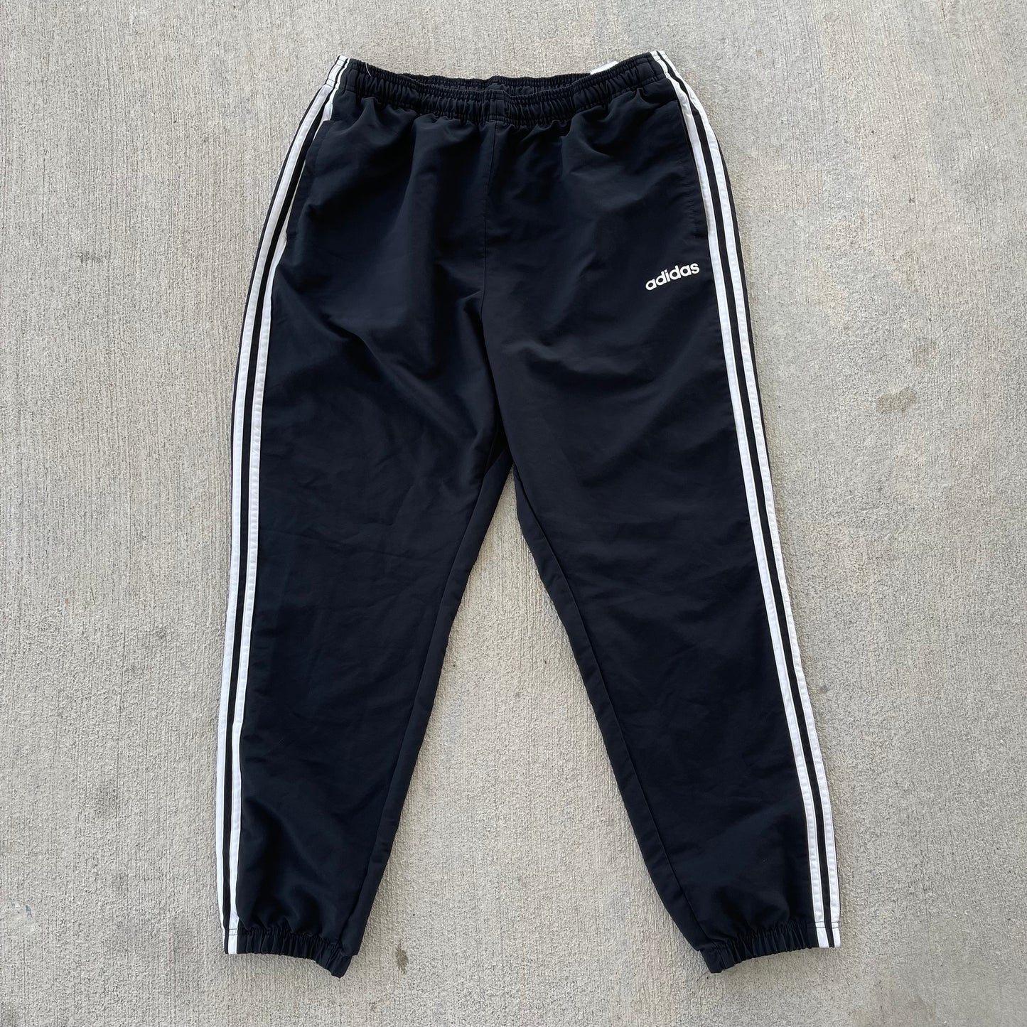 (XL) Adidas Black Track Pants