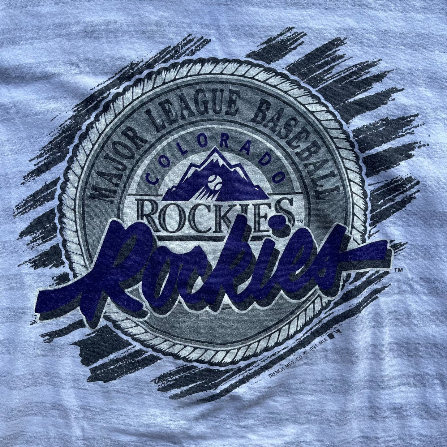 (S) 1991 Colorado Rockies MLB Graphic Tee