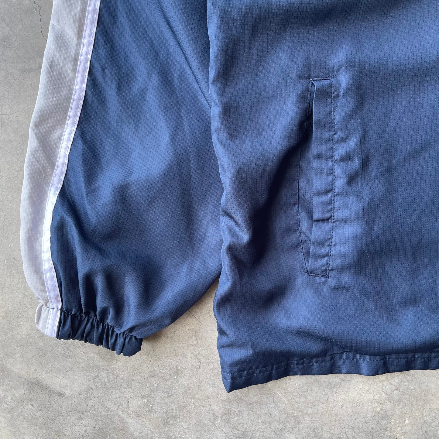 (XL) 00s Starter Navy Blue Windbreaker Jacket