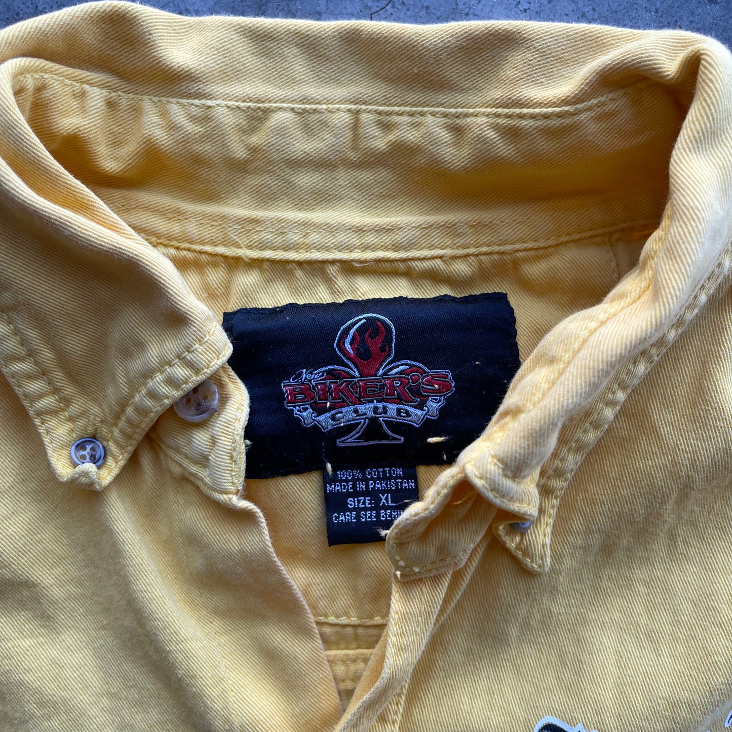 (XL) 2010 Biker's Club "Thunder in the Valley" Y2K Cross Sleeveless Shirt