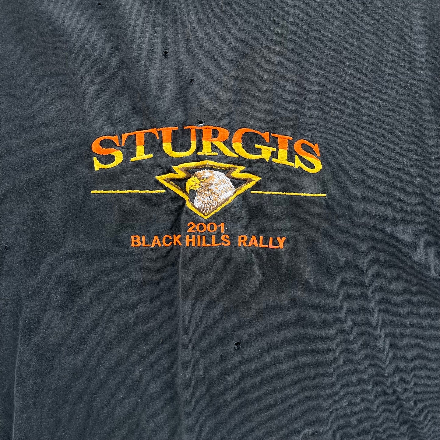 (XL) 00s Sturgis Biker Thrashed Tank Tee