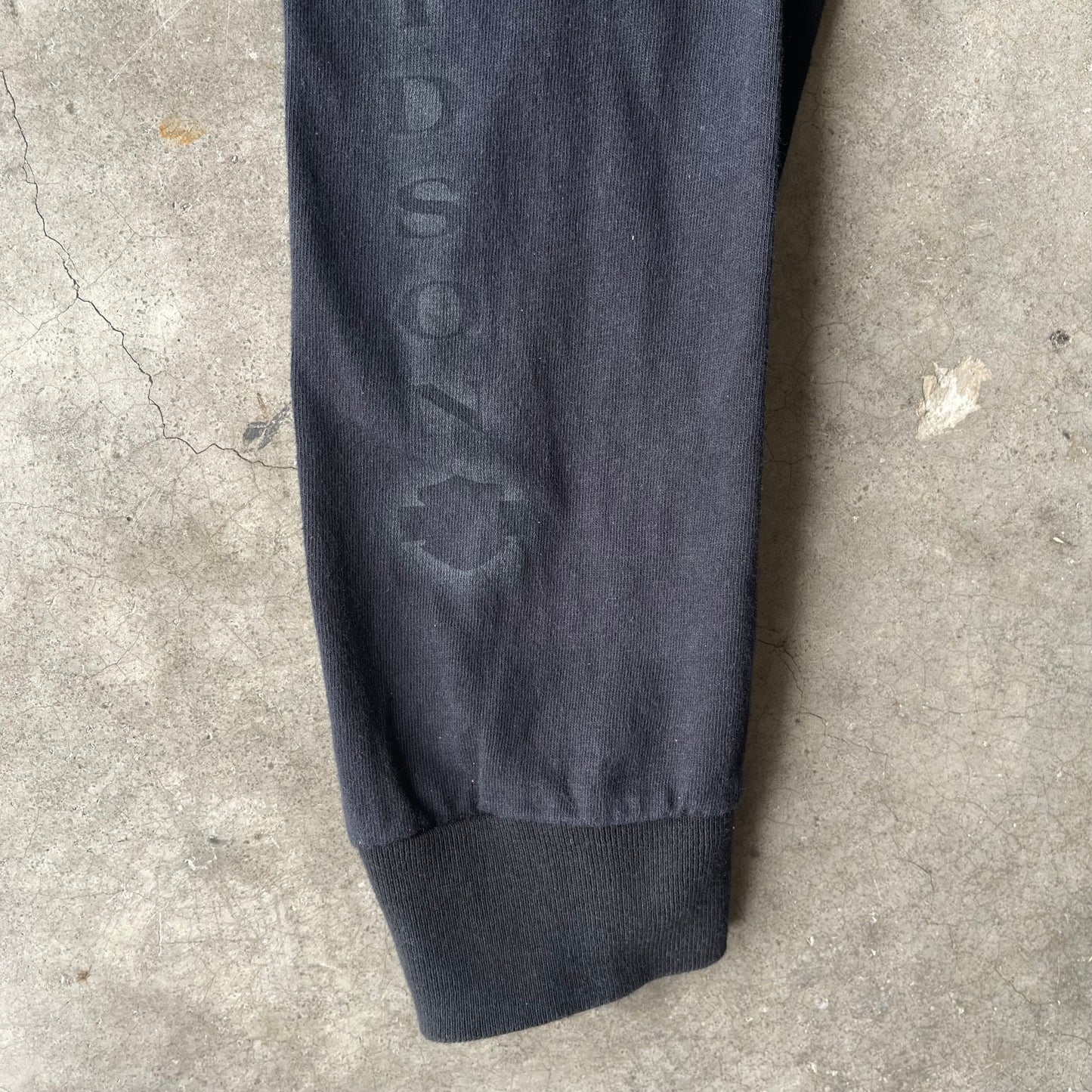 (XL) '04 Harley Davidson Black Skull Long Sleeve Graphic Tee